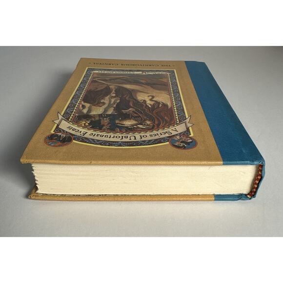 THE CARNIVOROUS CARNIVAL Book 9 Lemony Snicket 1st Edition 1st Printing USA Ed. - Picture 6 of 9